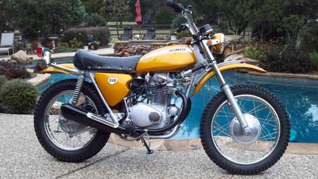 Honda sl350 k0 #7